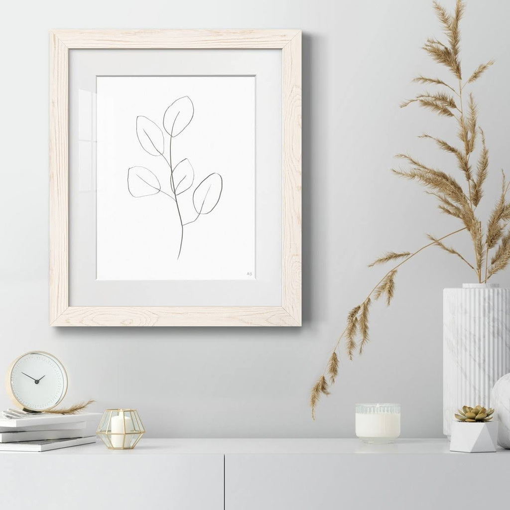 Framed Print 17X20 Black A6185