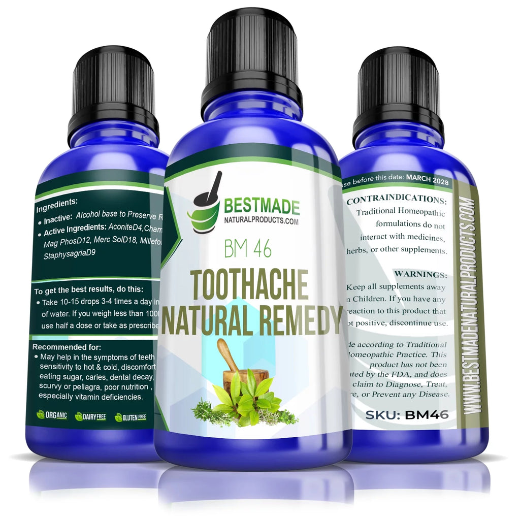 Natural Remedy for Toothache & Discomfort V635292