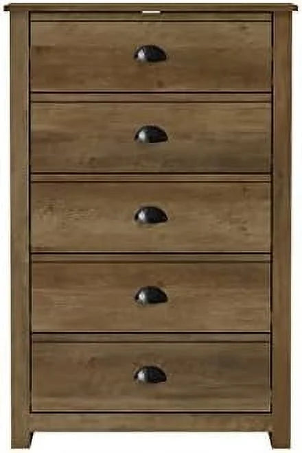 5 Drawer Wood Dresser Q251