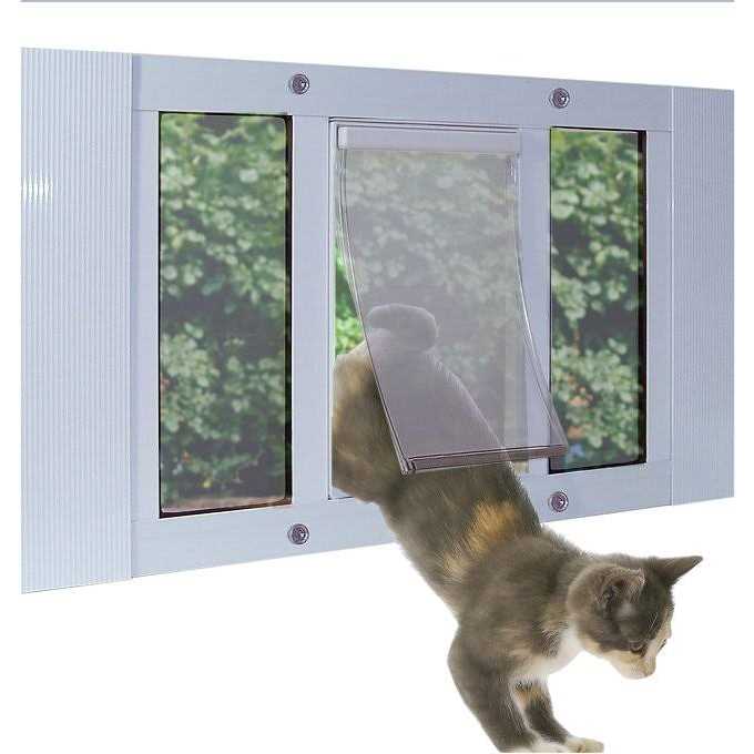 Aluminum Sash Pet Door B410387