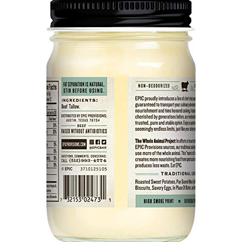 Beef Tallow 11 Ounce (Pack of 2) H6456