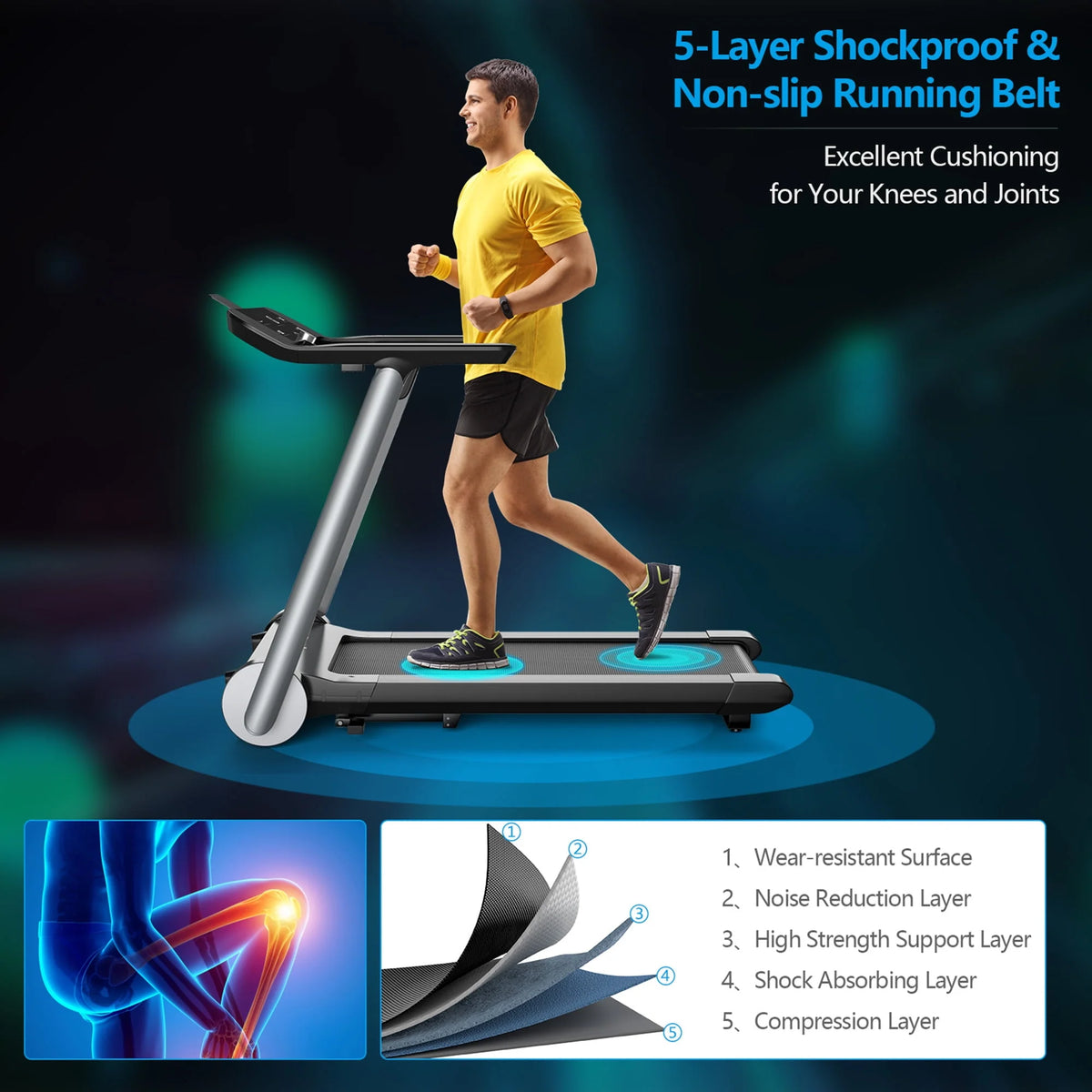Electric Folding Treadmill Z377968