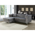Gray Sofa Chaise Y316