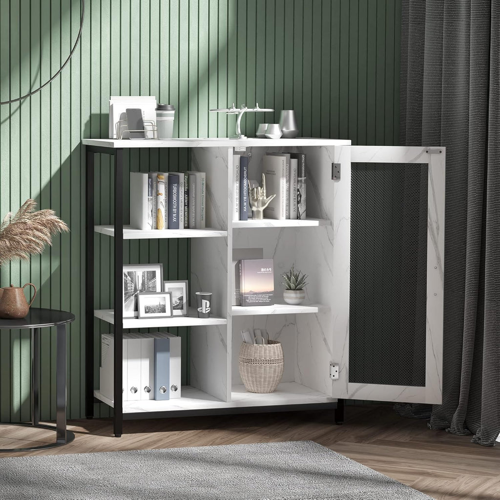White Storage Cabinet L713003