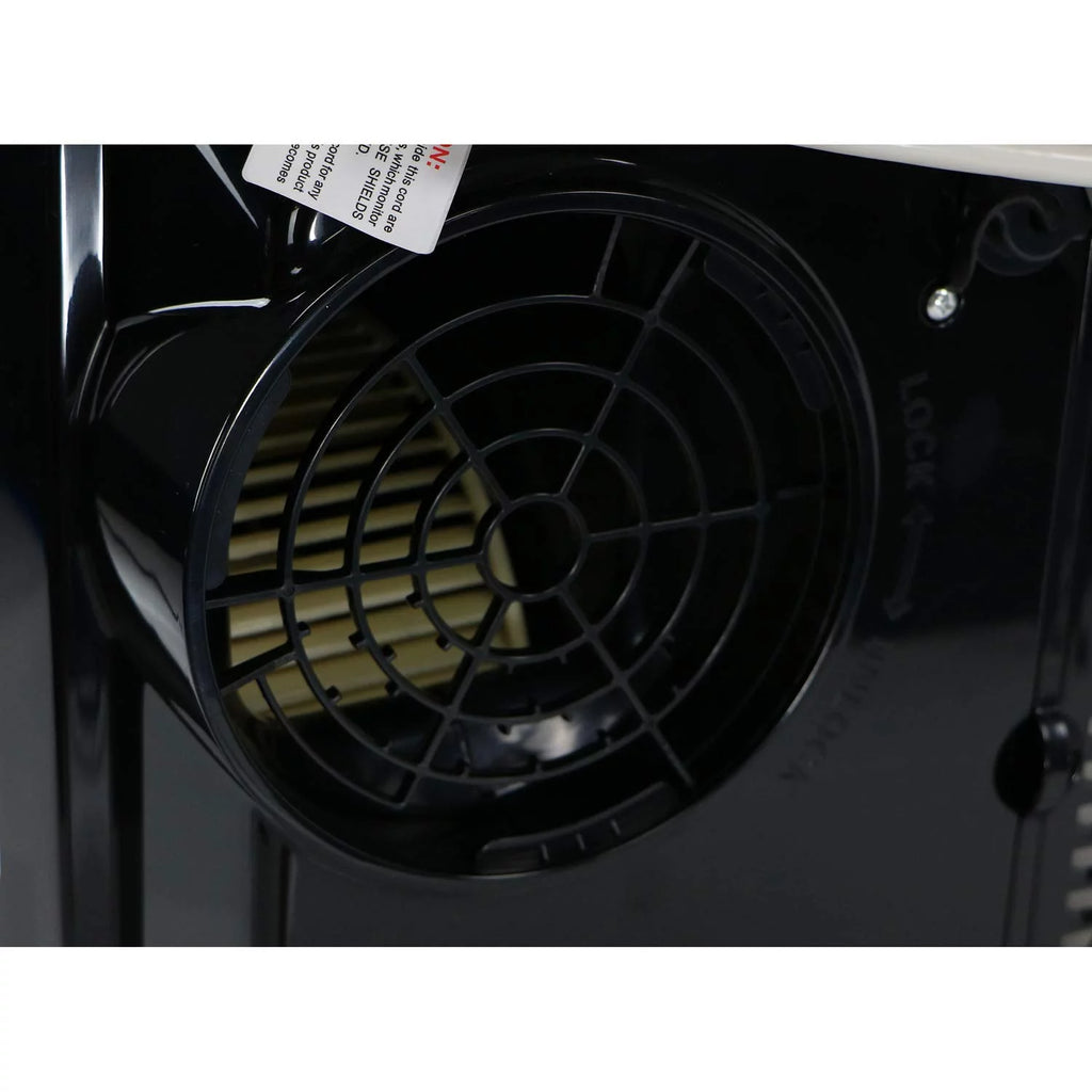 10000 BTU Portable Air Conditioner with Remote Control in White/Black M18583