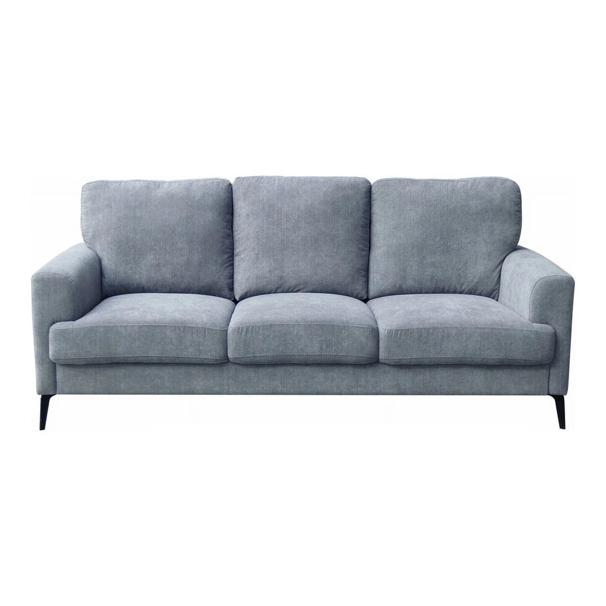 Gray Chenille Sofa Loveseat Chair Set L9244