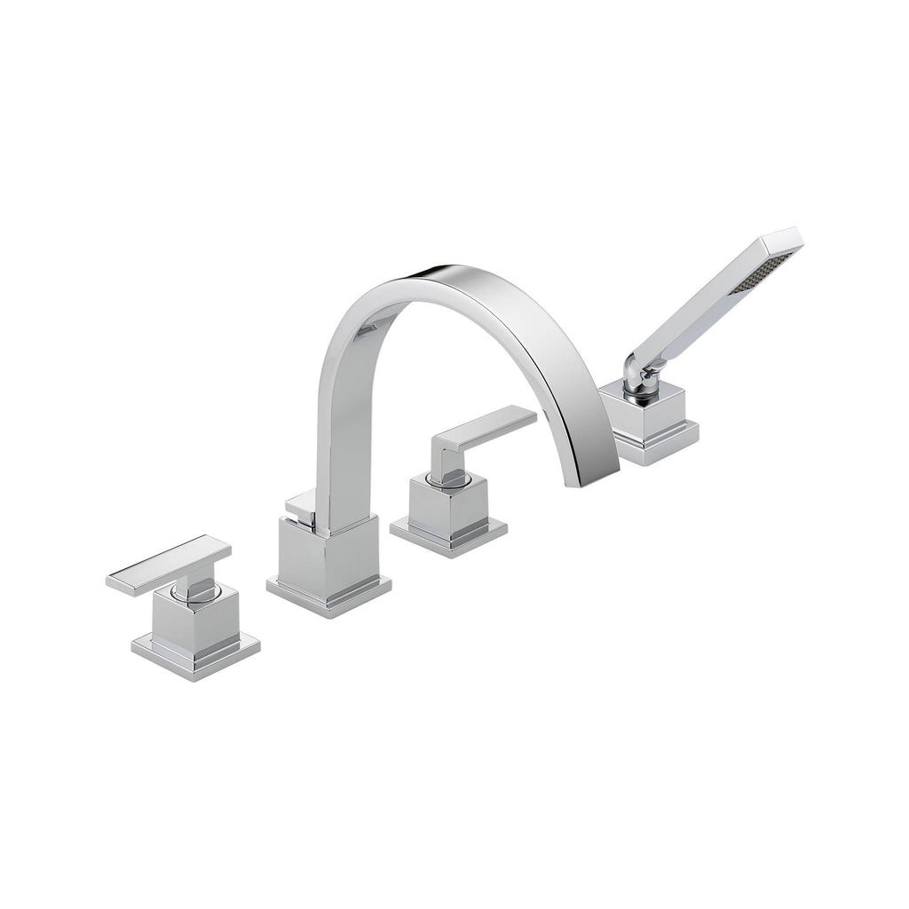 Roman Tub Trim with Hand Shower Stainless N955