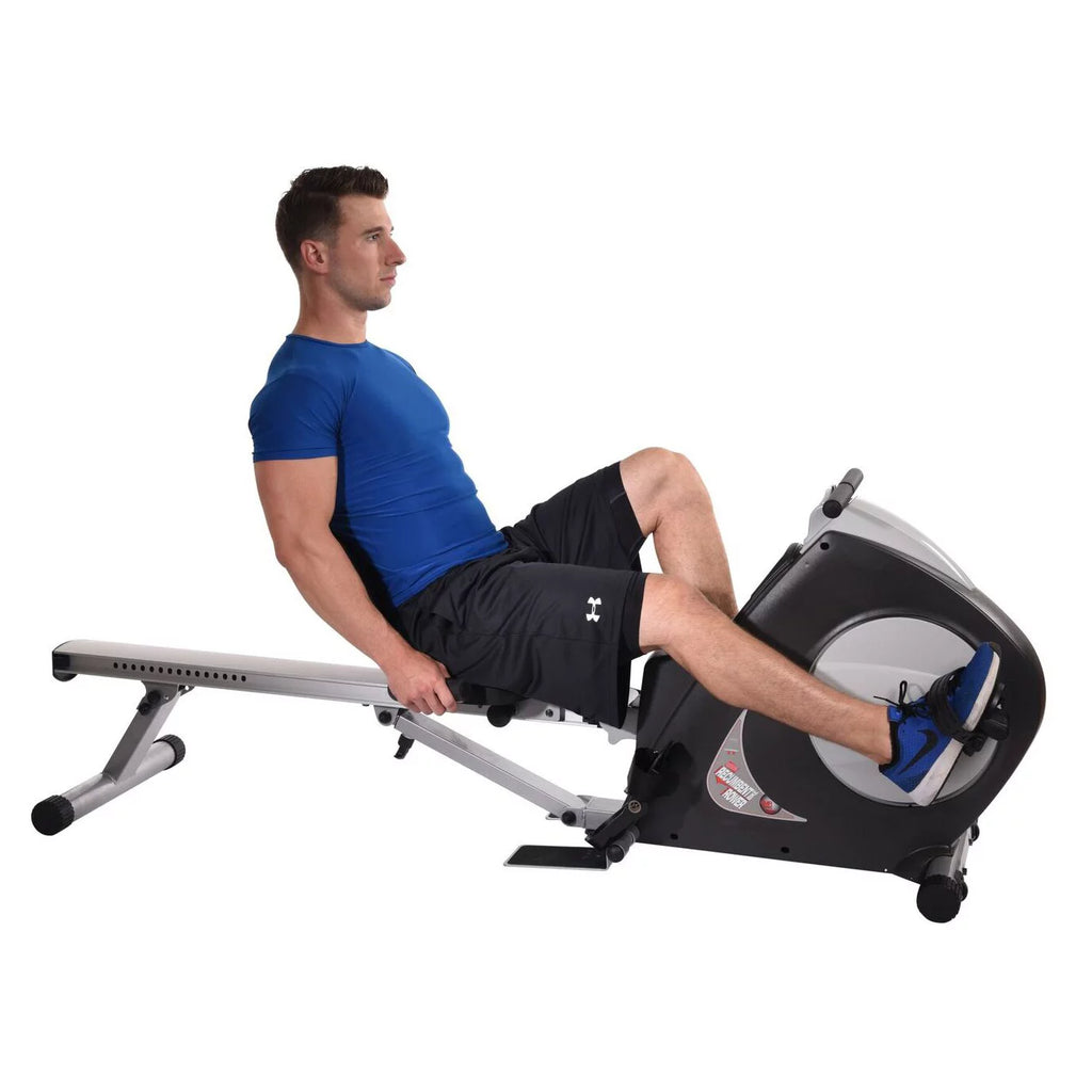 2 in 1 Recumbent Exercise Bike and Rower Machine L813