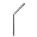 Brushed Stainless Style Fixed Glass Sneeze Guard I6242