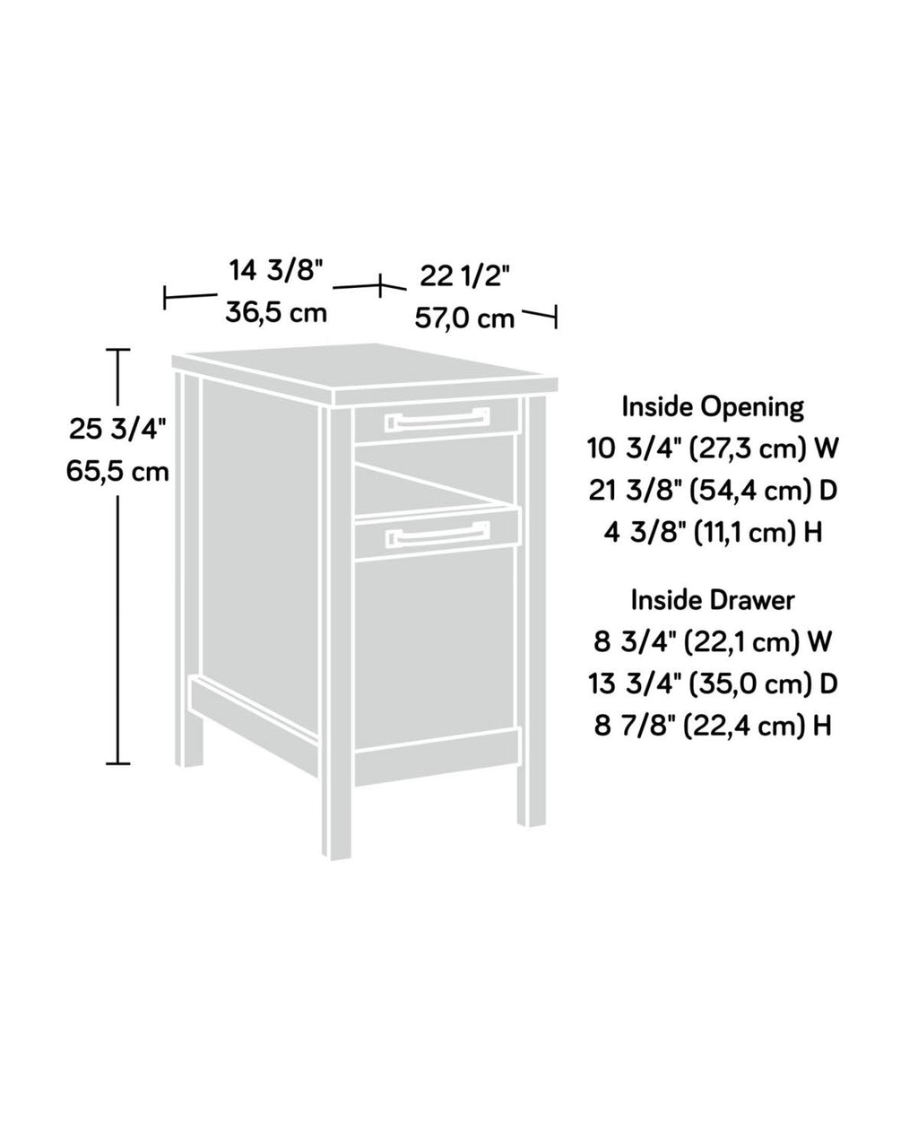 Mystic Oak Side Table I564231