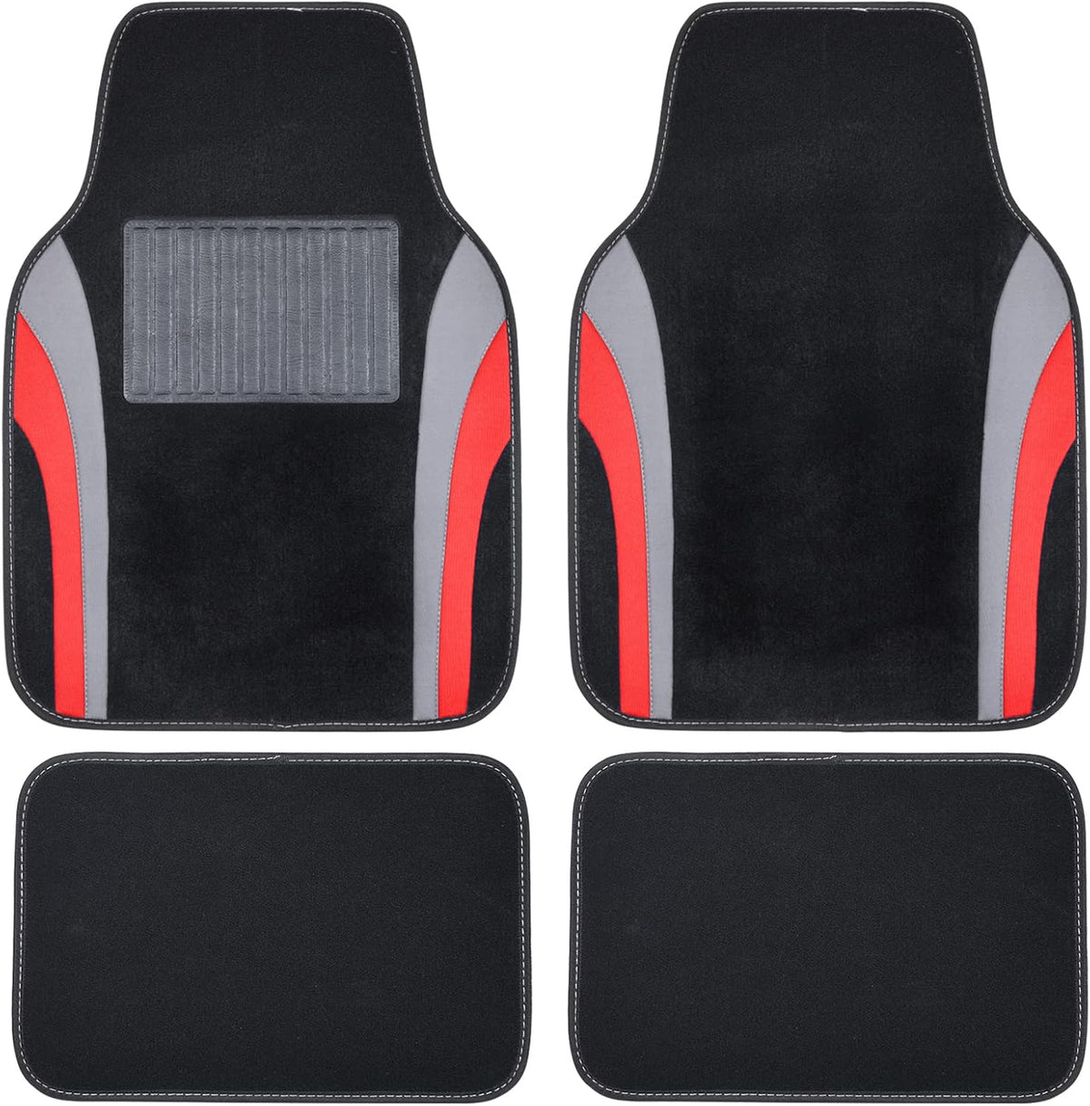 Colorful Universal Fit Car Floor Mats Set of 4 U373655