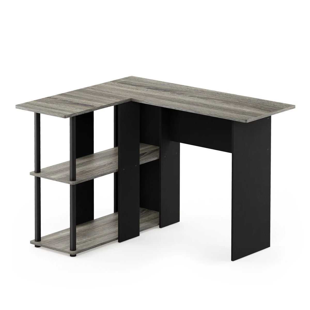 L-Shape Desk with Bookshelf X2934