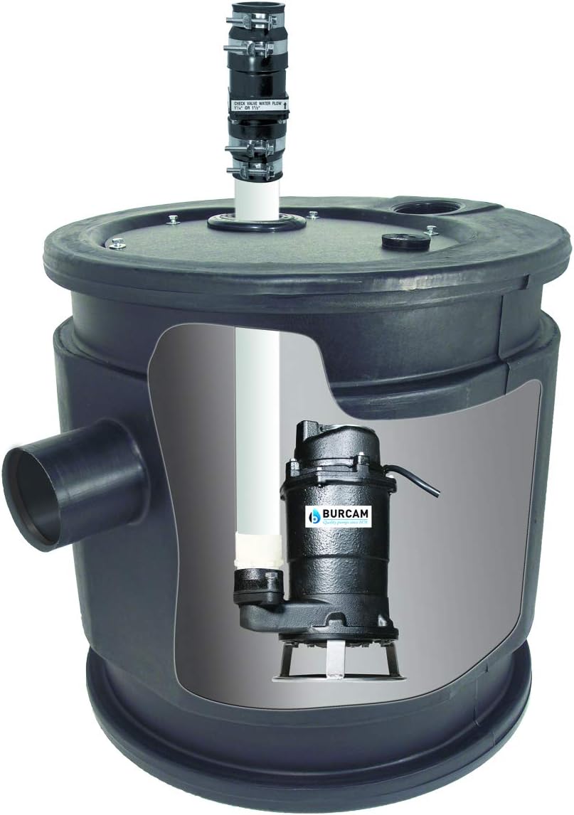 3/4HP Sewage Grinder Pump System E786719