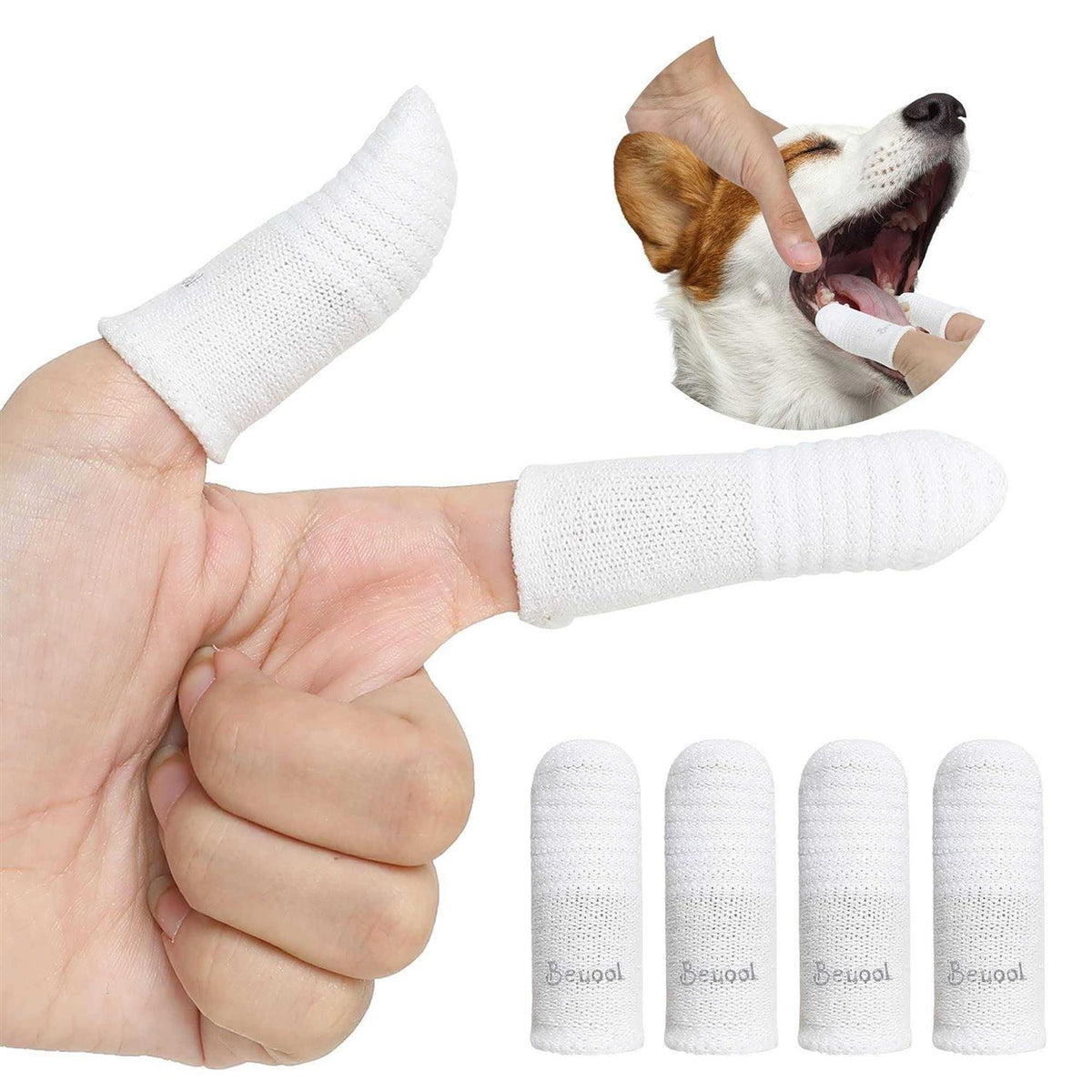 Dog Cat Finger Toothbrush O311957
