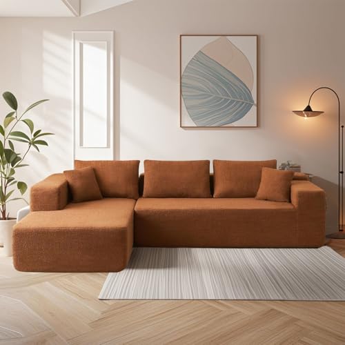 104" Black Modular Sectional Sofa with Chaise Y439715