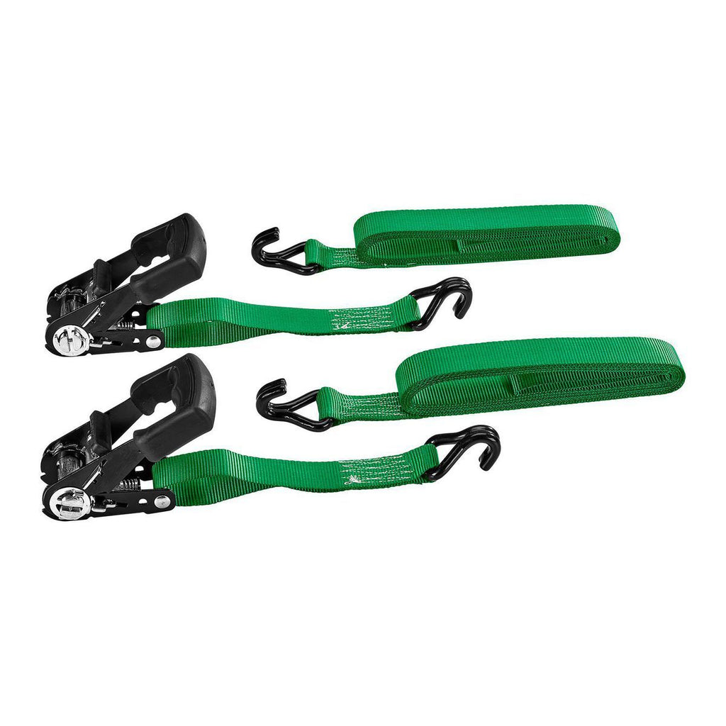 700 lb. Capacity 1-1/4 in. x 16 ft. Ratcheting Tie-Downs, 2-Pack Z5584