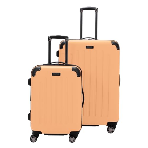 Navy Blue 20-Inch Expandable Hardside Spinner Suitcase Y2640