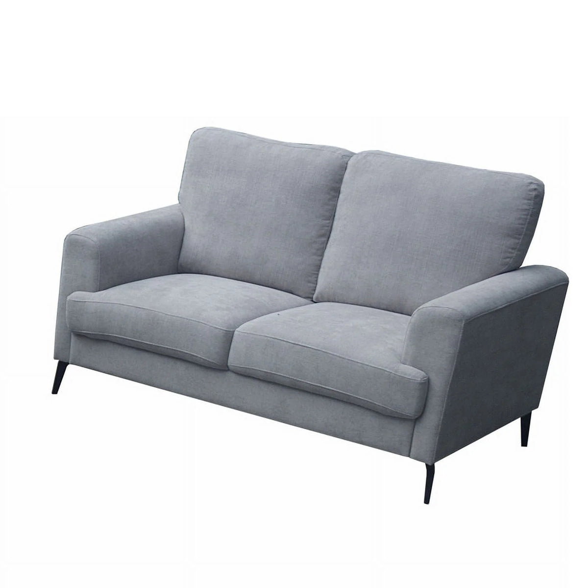 Gray Chenille Sofa Loveseat Chair Set L9244