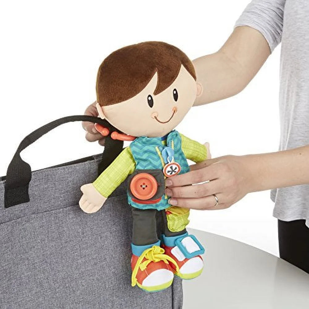 Playskool Dressy Kids Boy Activity Stuffed Doll Plush Toy D454