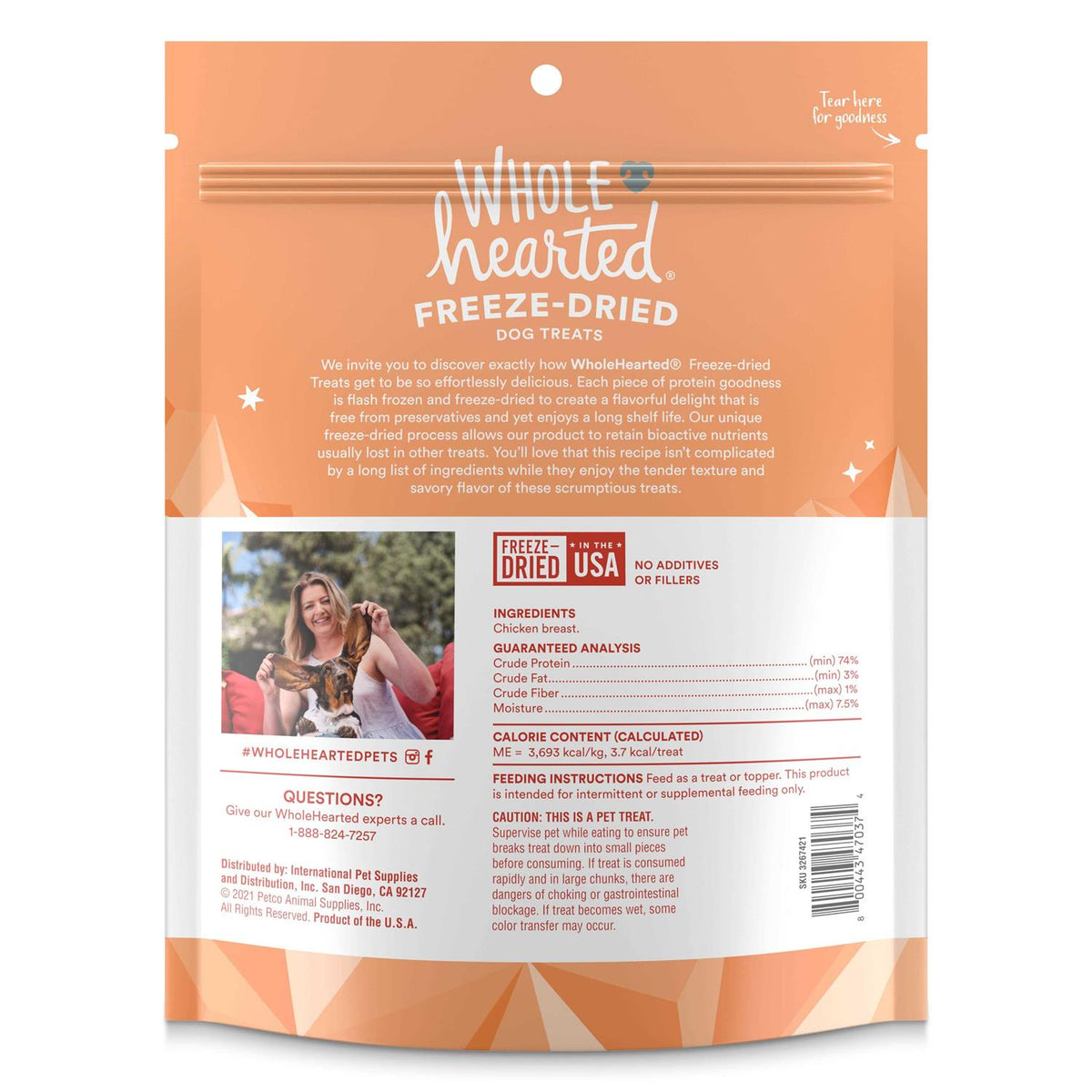 Chicken Breast Freeze Dried Dog Treats A66997