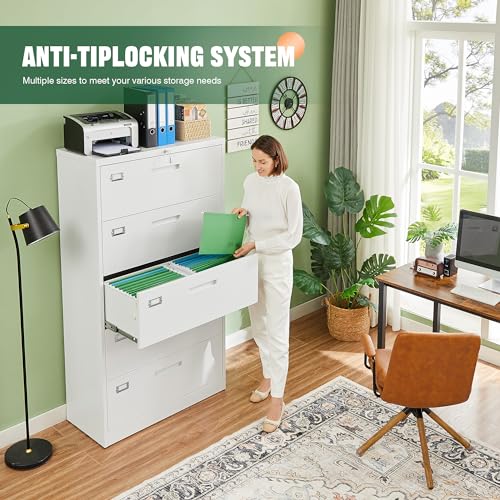 3 Drawer Metal File Cabinet with Lock L41196