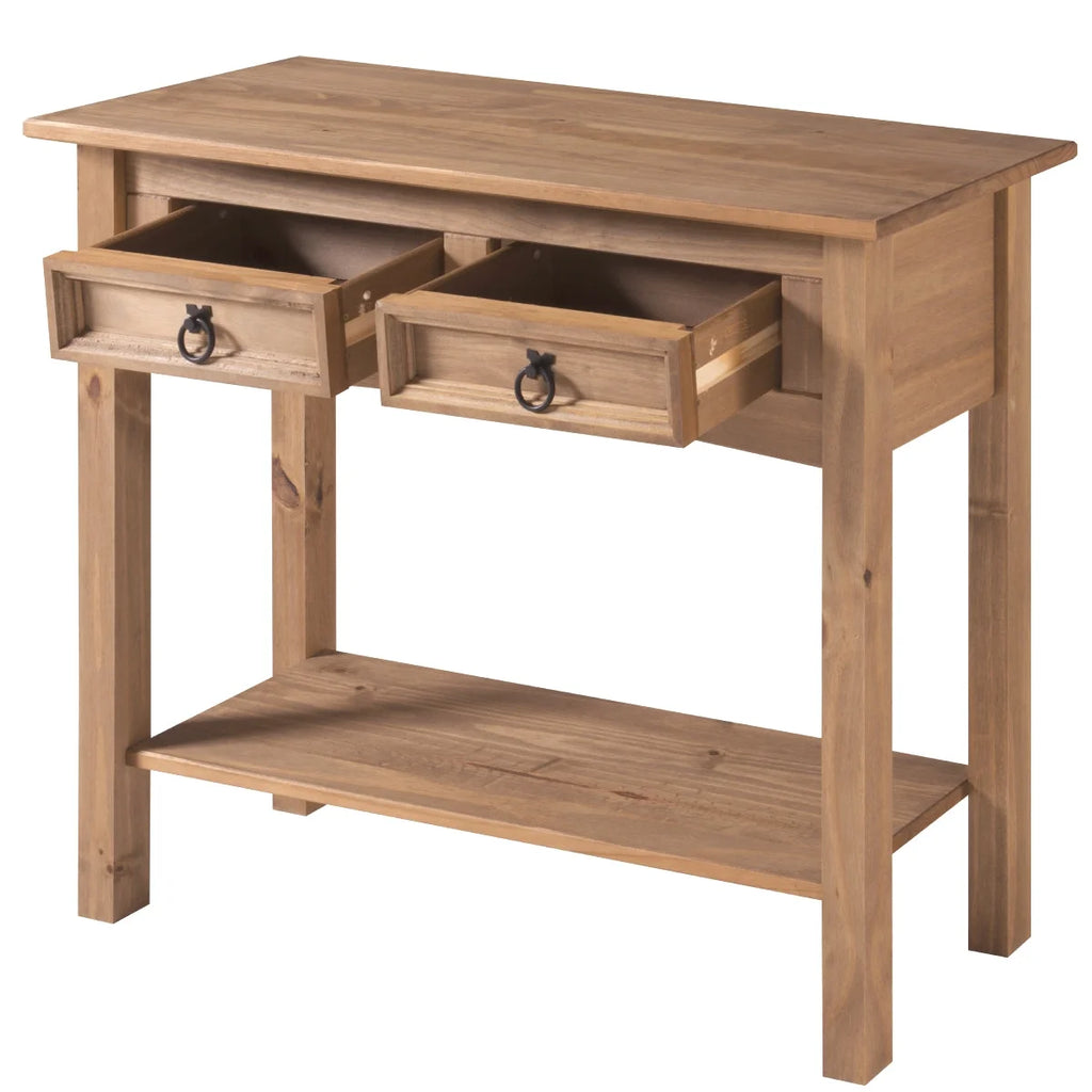 Wood Console Table 2 Drawers N200961