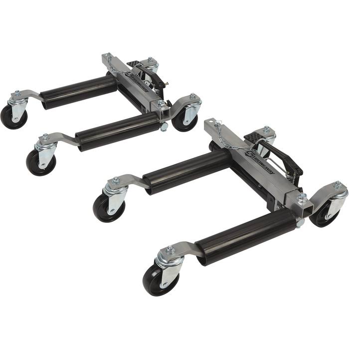 12inch Hydraulic Vehicle Jacks - Pair, 3000-Lb. Total Capacity N995