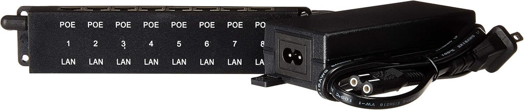 8 Port Passive PoE Injector with 48V 60W Power Supply W6058