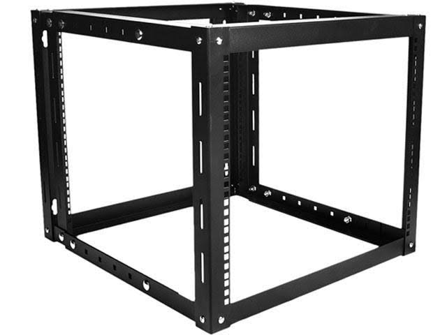 9U 800mm Adjustable Wallmount Server Cabinet with 2U Supporting Tray Q376
