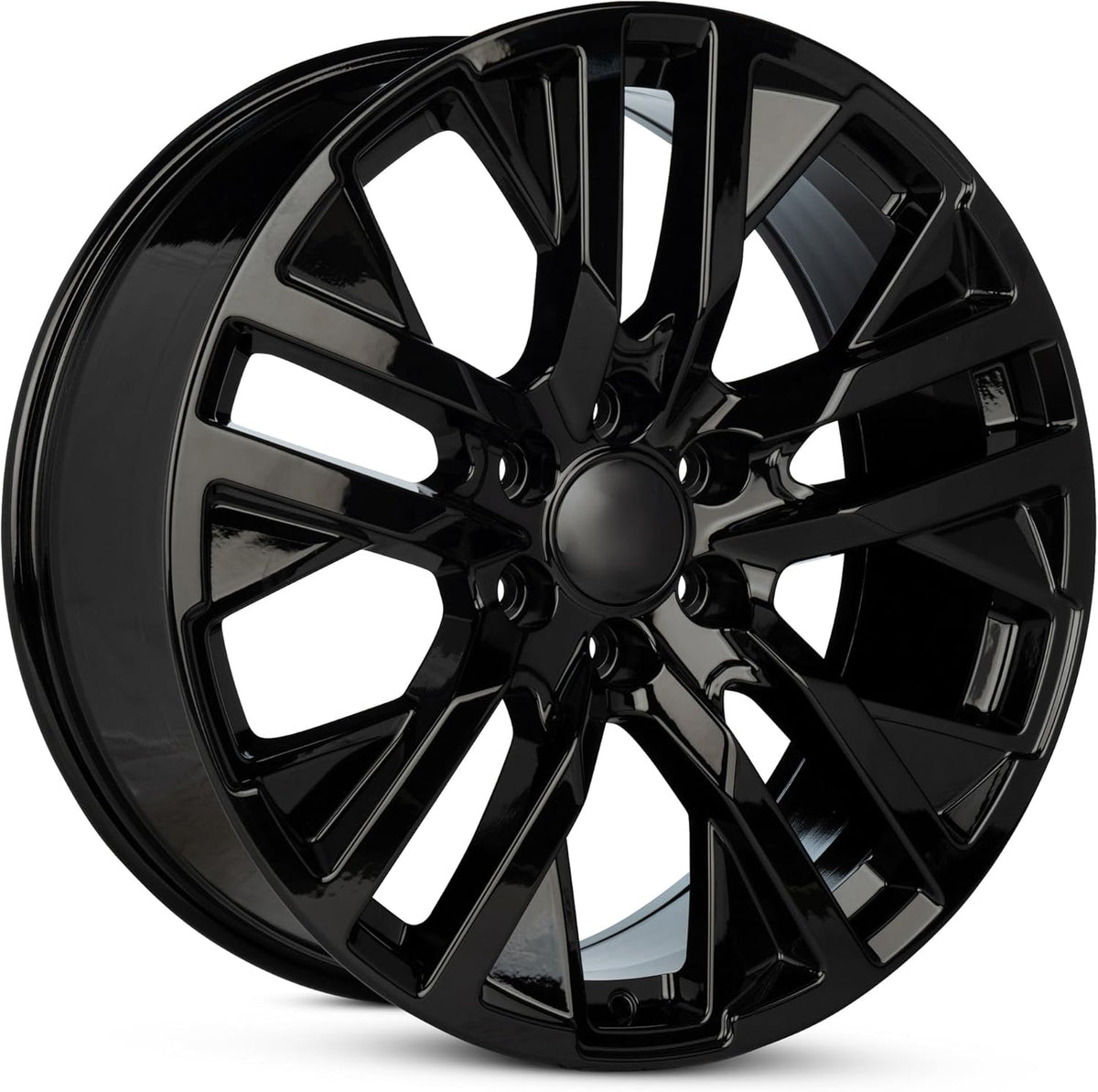 22 Inch Polished Gloss Black Rim Car Wheel M140