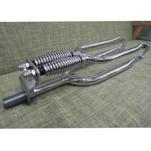 26" Springer Fork Threaded Cruiser Chopper Bike Dual Spring Fork D86740