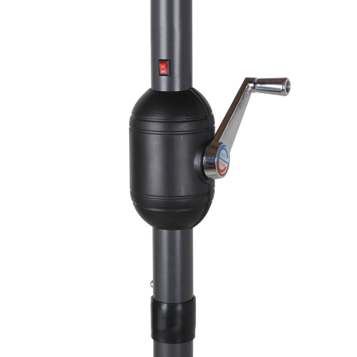 10 ft Patio Umbrella with Crank Lift System H137073