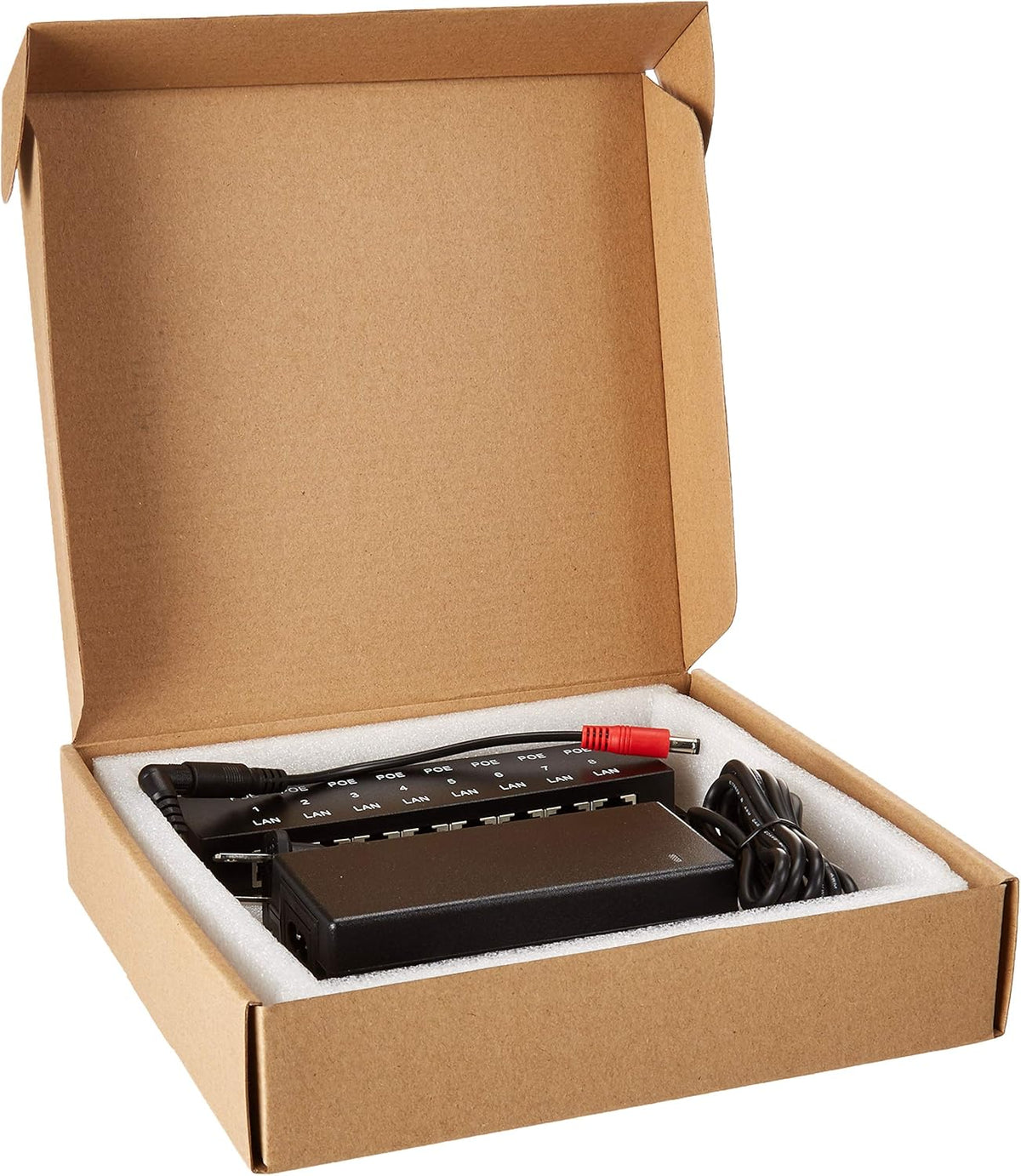 8 Port Passive PoE Injector with 48V 60W Power Supply W6058