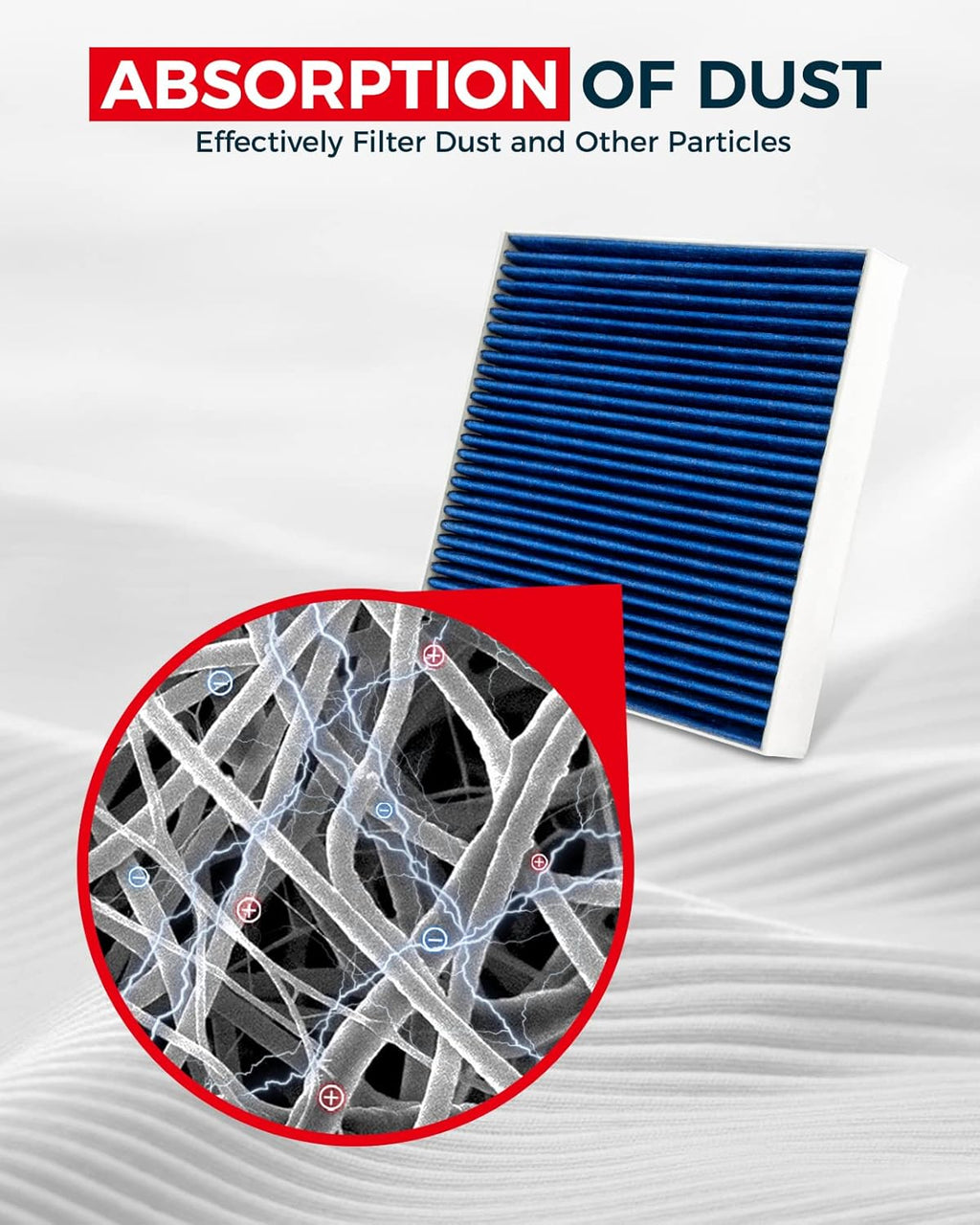 Cabin Air Filter with Activated Carbon H63801