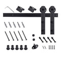 Matte Black Interior Soft Close Barn Door Kit A482049