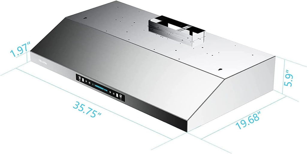 36 Inch Stainless Steel Under Cabinet Range Hood K9052