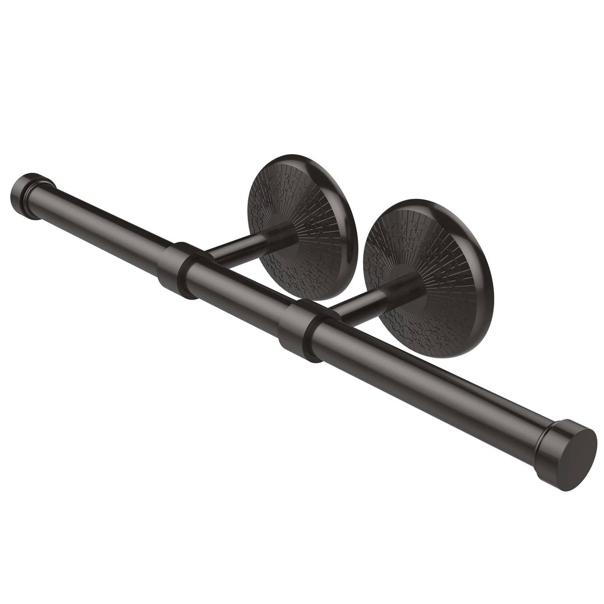 Oil Rubbed Bronze Double Roll Toilet Tissue Holder U371762