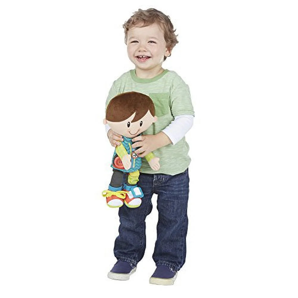 Playskool Dressy Kids Boy Activity Stuffed Doll Plush Toy D454