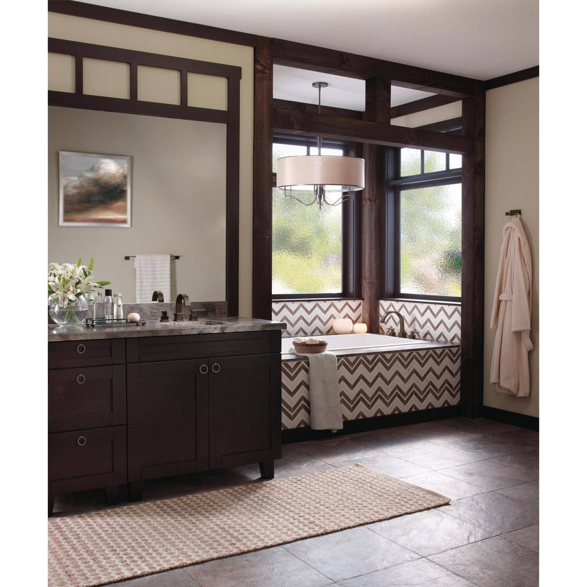 Roman Tub Trim with Hand Shower Stainless N955