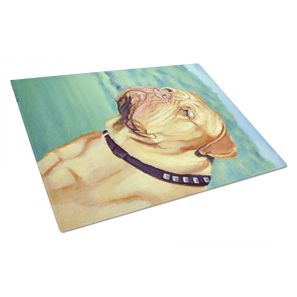 Dogue de Bordeaux Glass Cutting Board B79730