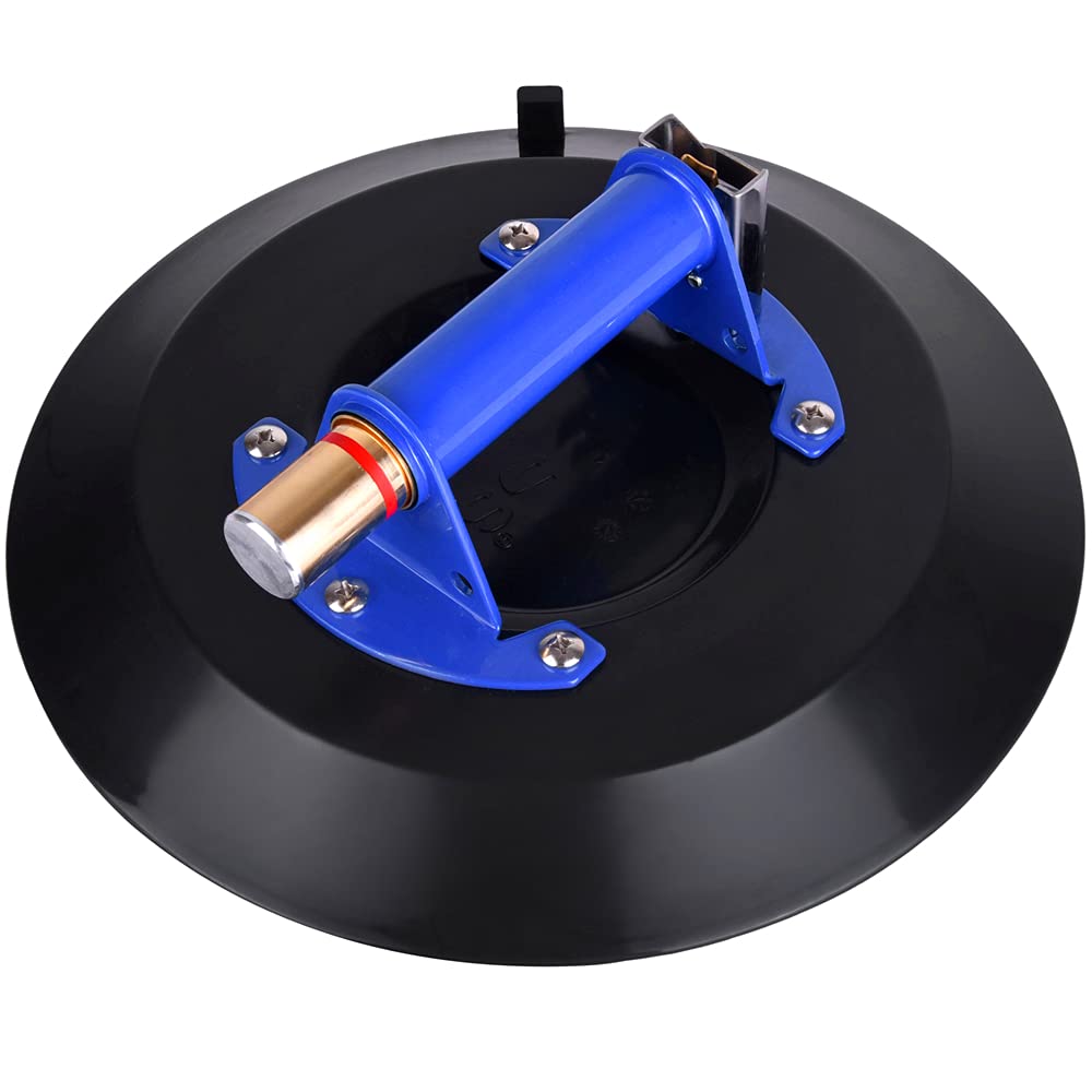 12 Super Strong Glass Suction Cup Vacuum Glass Lifter with Metal Handle and Brass Pump H802