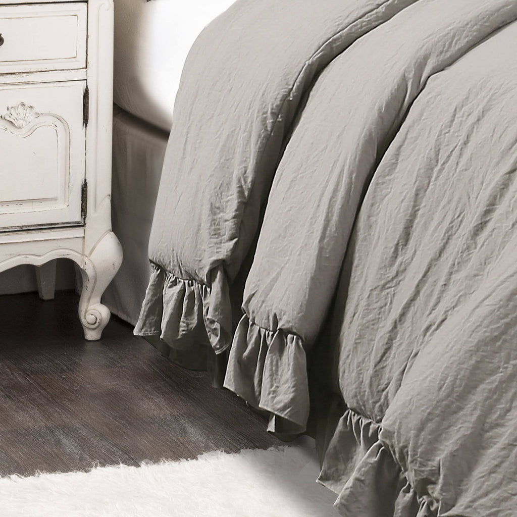 Gray King Comforter Set J520958
