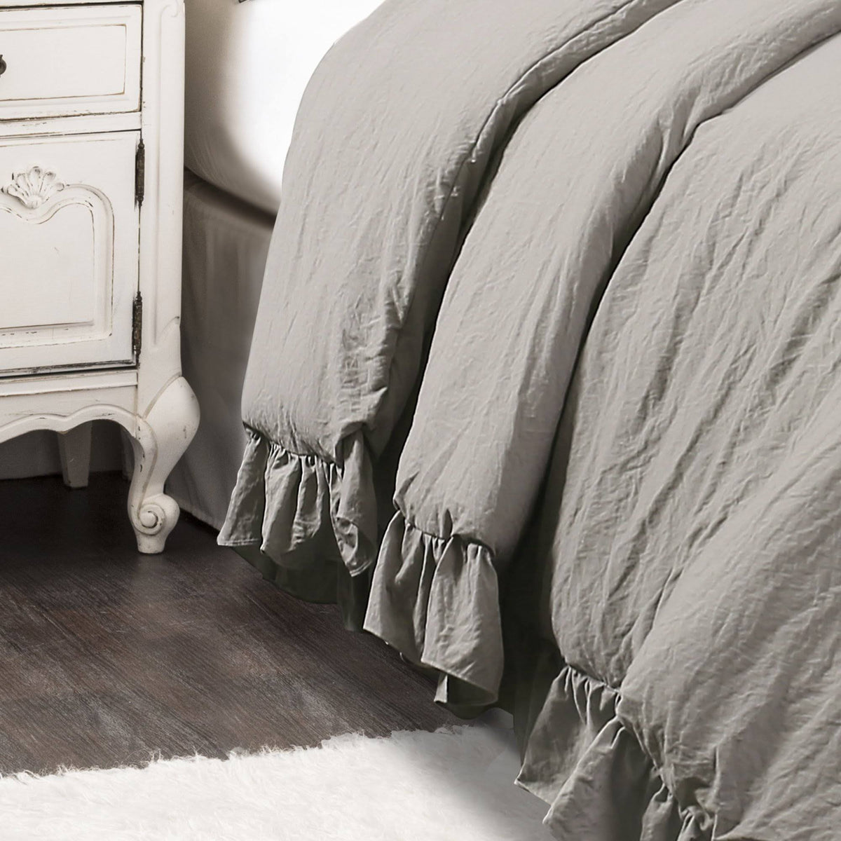 Gray King Comforter Set J520958