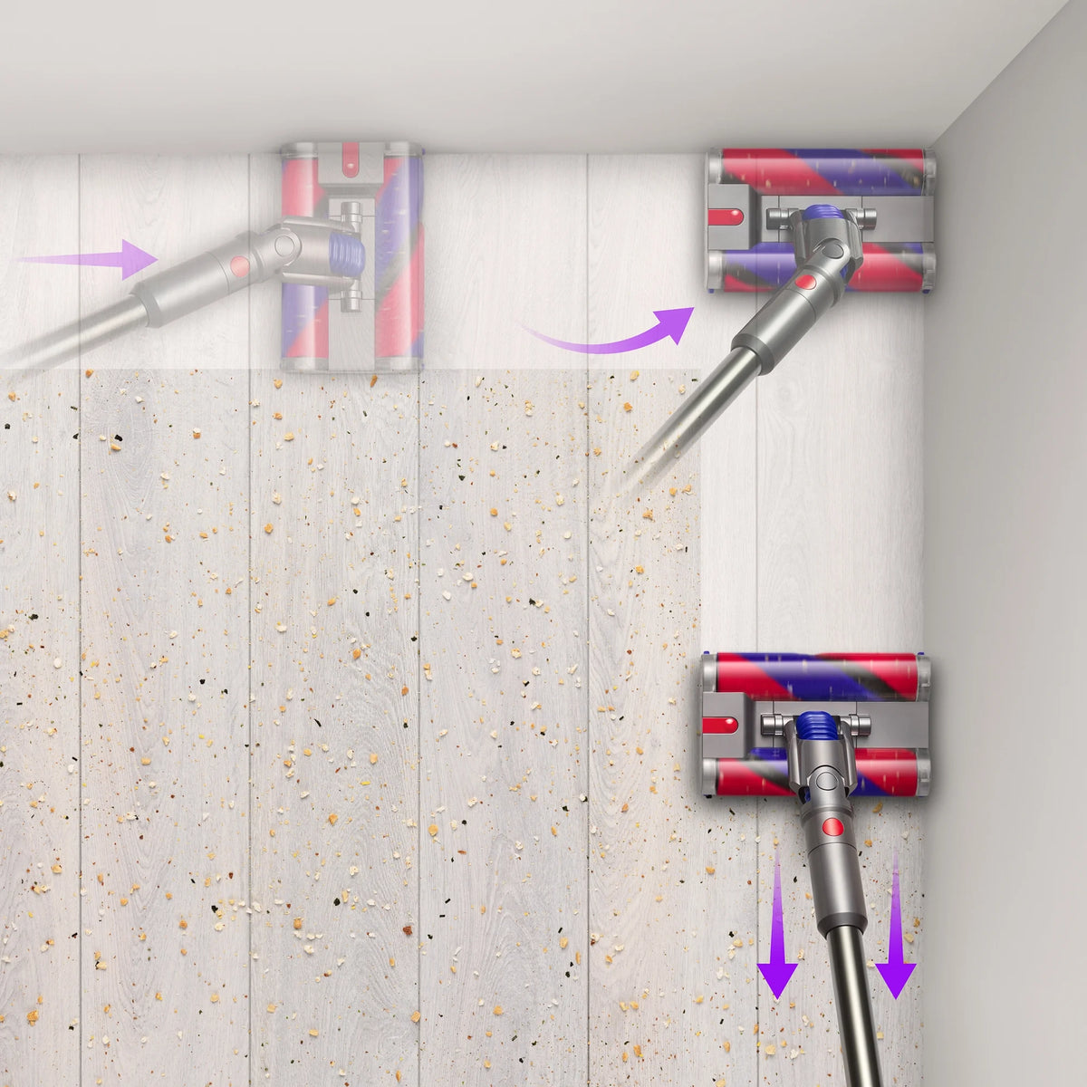 Purple Cordless Vacuum X27441