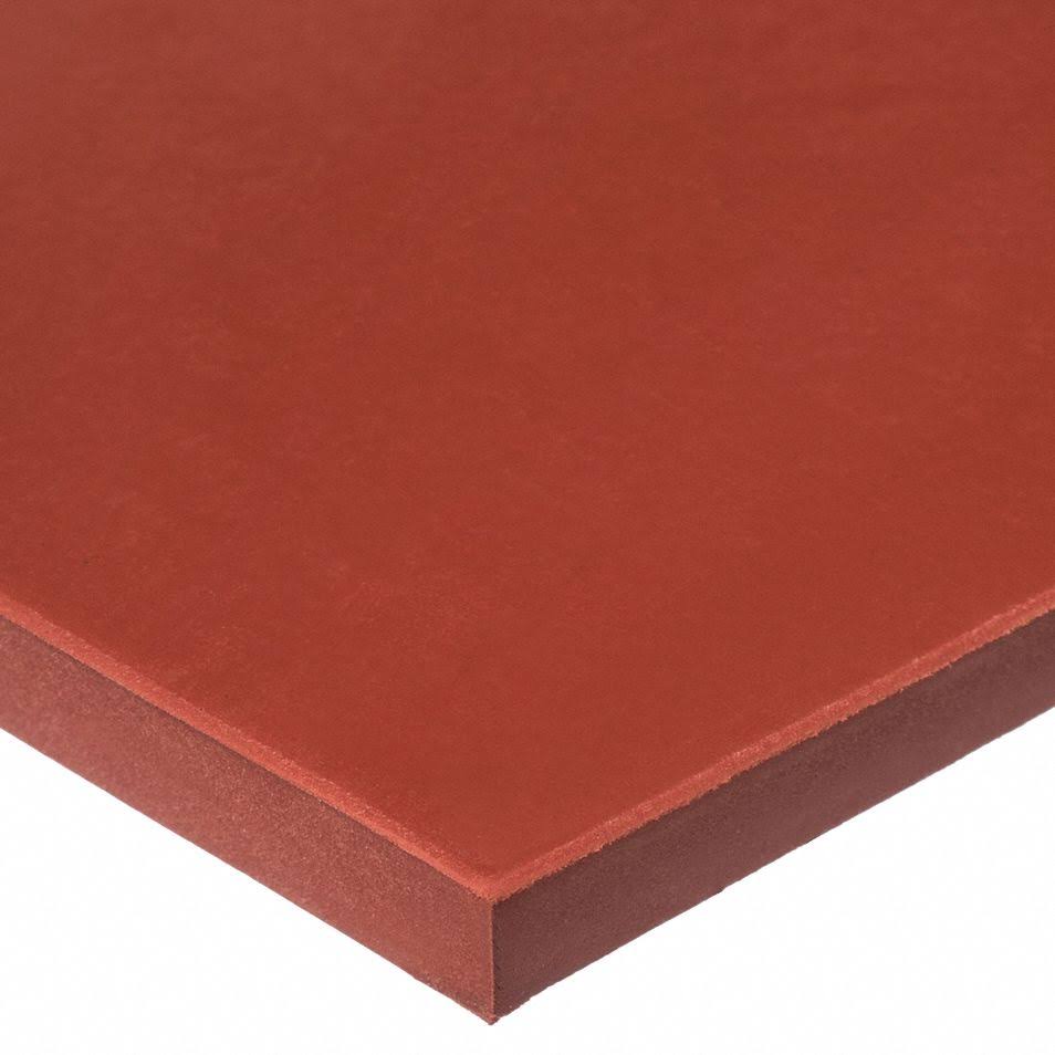 Silicone Rubber Strip with High Temp Adhesive, 1/32x22 Thick x 2x22 Wide x 10 ft. Long V405930