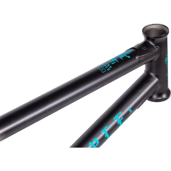 Matt Black/Raw Fade BMX Frame D174061
