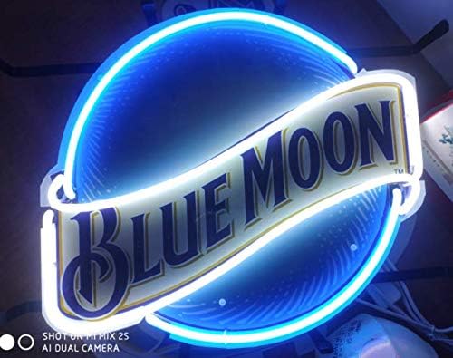 Blue Neon Sign 17" x 3" G570381