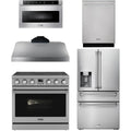 Electric Range, Range Hood, Refrigerator, Dishwasher and Microwave K12163