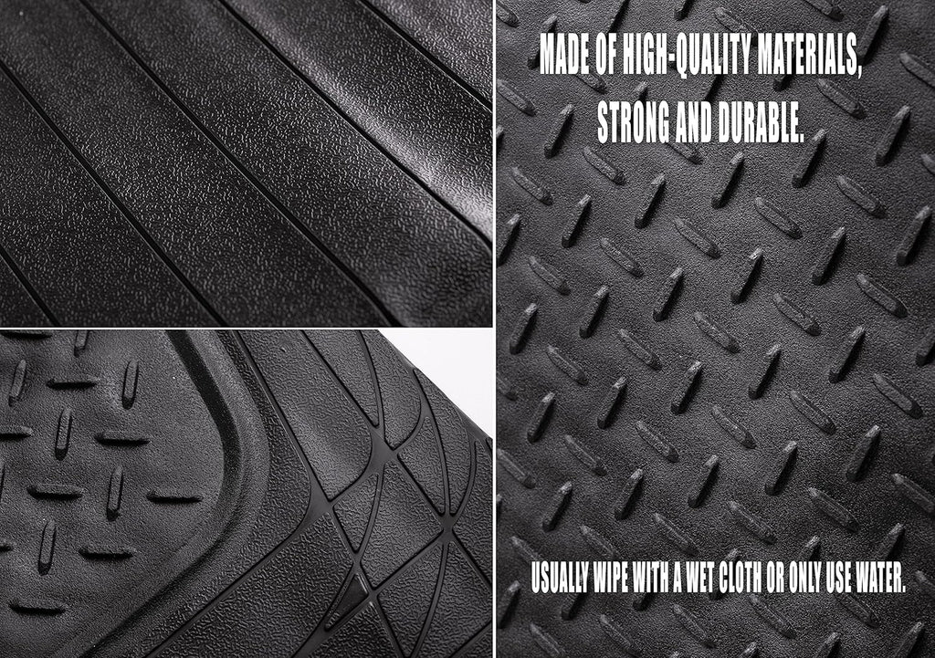 Black Rubber Trunk Mat 44'' x 54.3'' N585