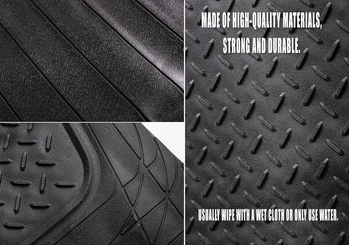 Black Rubber Trunk Mat 44'' x 54.3'' N585